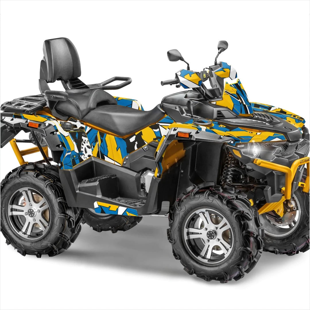 Geometrische Designaufkleber für Stels Guepard