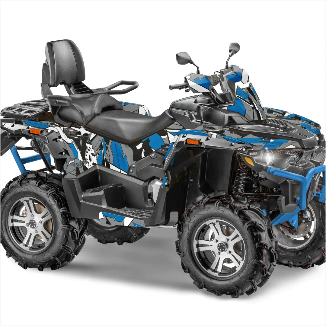 Geometrische Designaufkleber für Stels Guepard