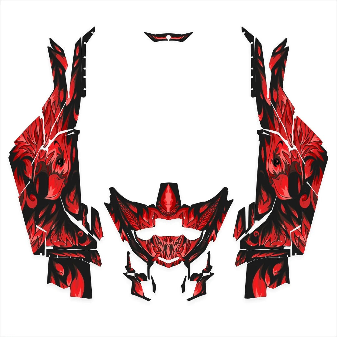 Американские наклейки на дизайн Eagle для Can-Am Maverick X3